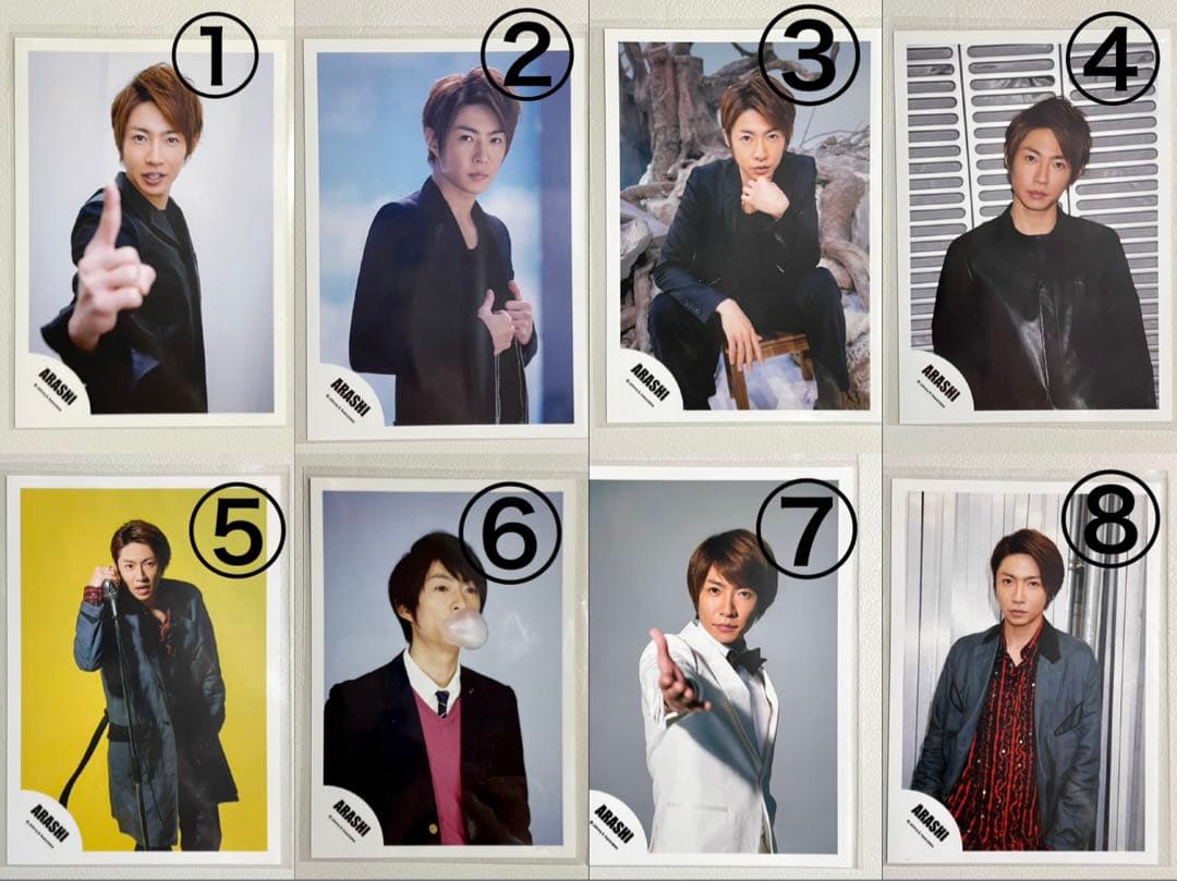 旧ジャニショ写真 55枚 嵐 ジャニーズショップ写真 - メルカリ