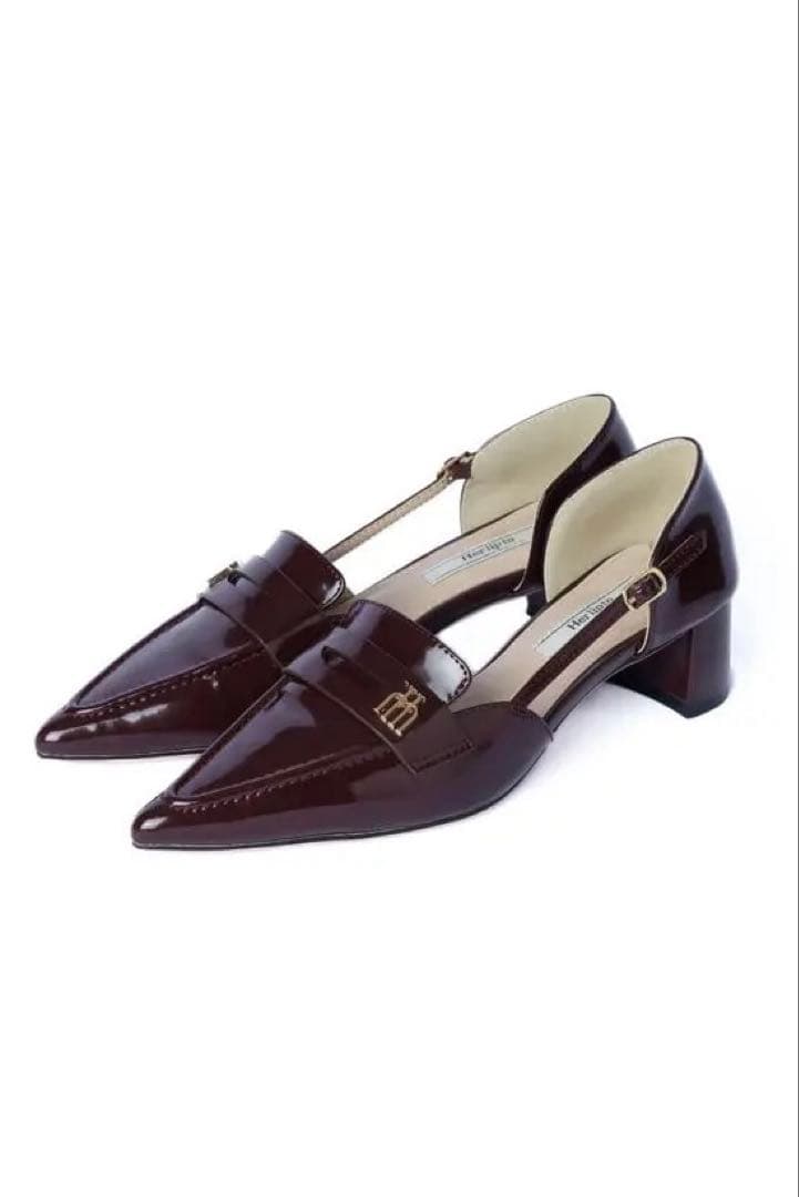 靴 trois Heel Loafers herlipto Trois Heel Loafers
