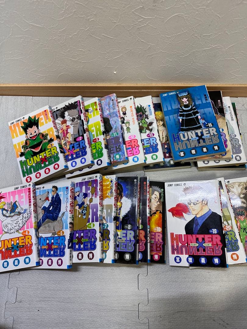 HUNTER×HUNTER】全巻セット 37巻 ハンターハンター 漫画本 - メルカリ
