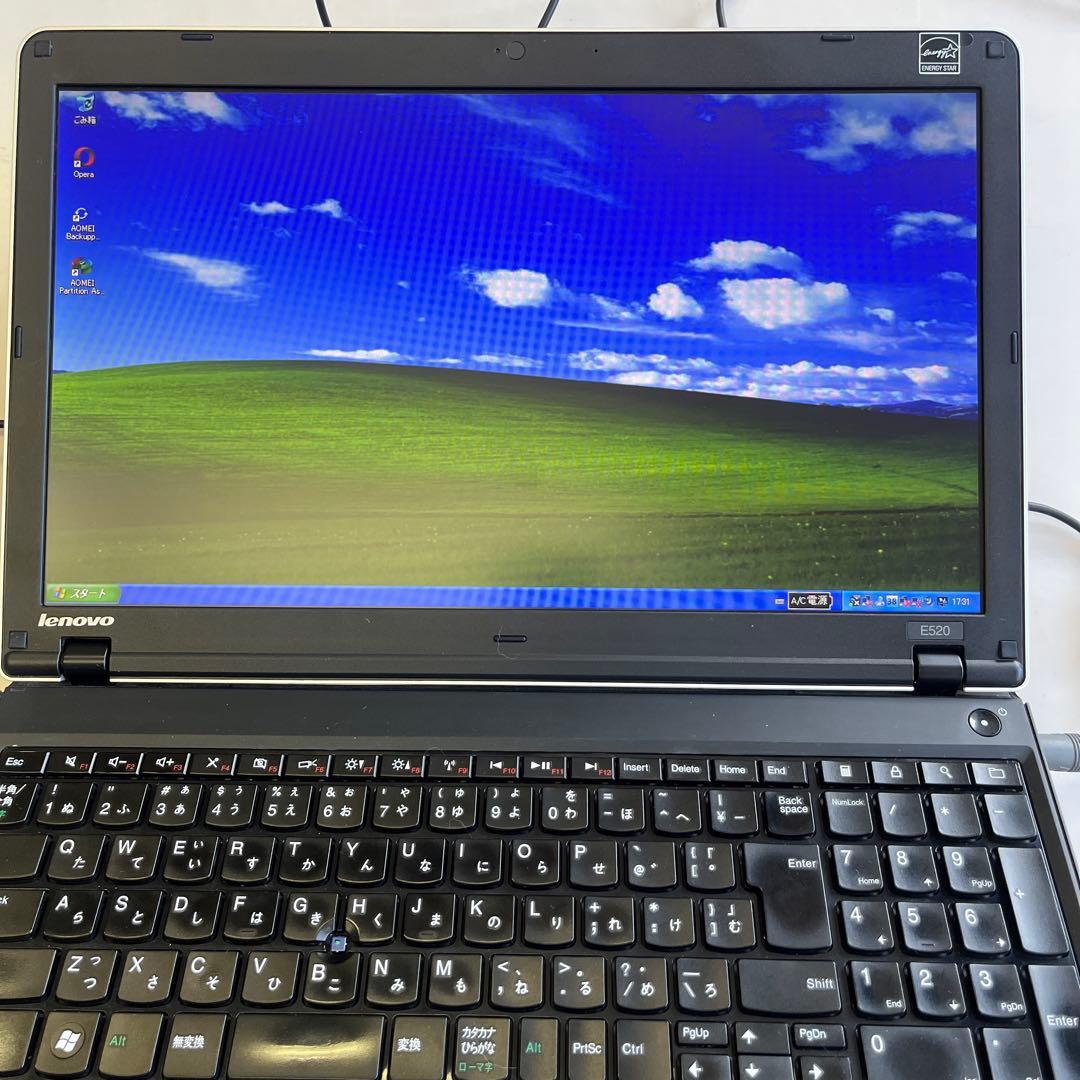 ☆訳有格安美品☆WindowsXP☆15.6大画面ノートPC☆ThinkPad
