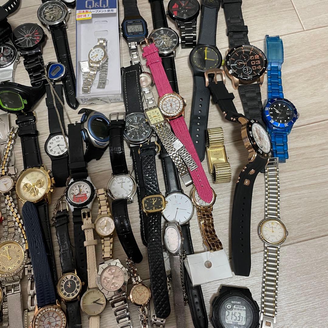大量まとめ売り】腕時計 ジャンク品 約100点以上 SEIKO CASIO 他