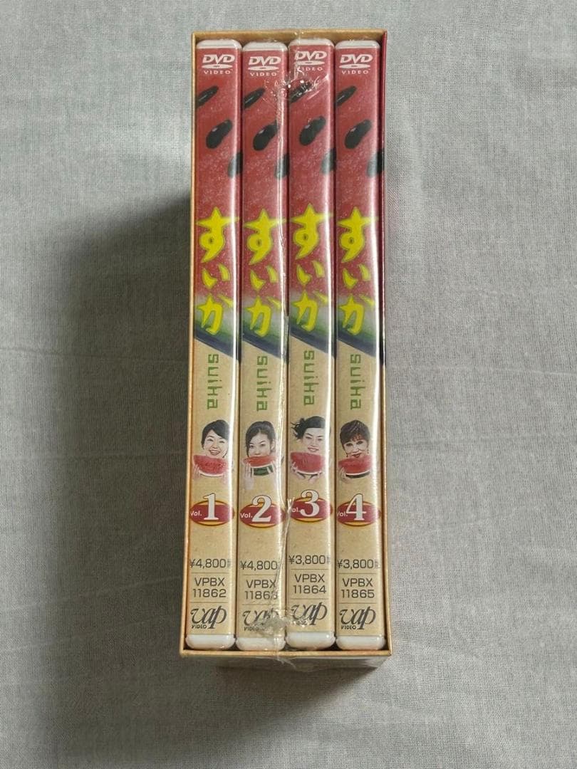 すいか DVD-BOX 全4巻 新品未使用 フィルム付き 希少