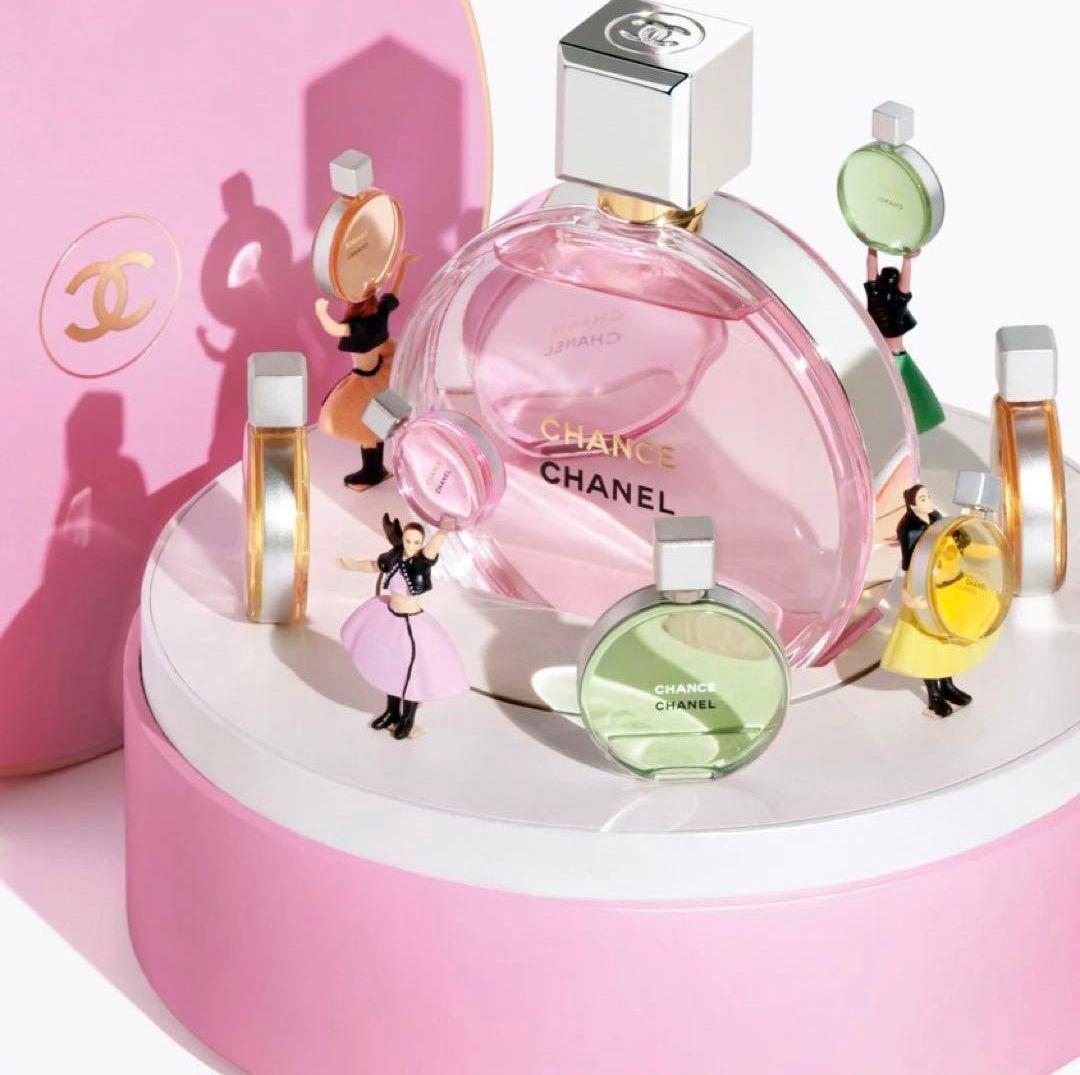 シャネル 限定 チャンス ミュージックボックス オルゴール 香水100ml付