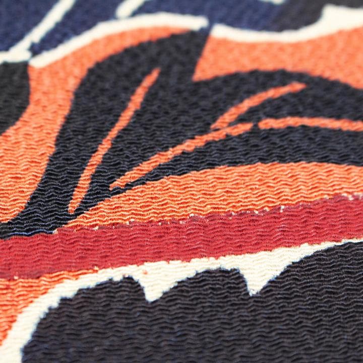 鎌倉が誇る染色研究家【浦野理一】 不朽の名作【本紅型】 名古屋帯の