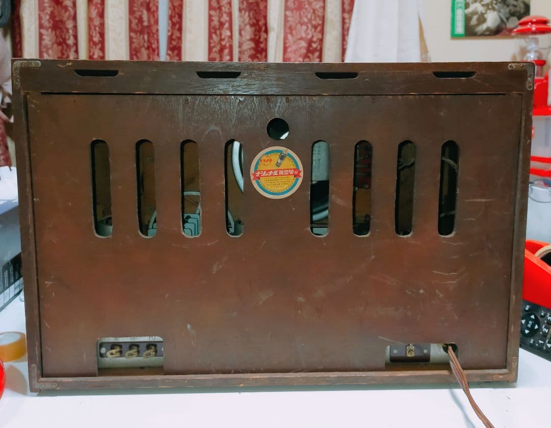 希少 ナショナル 真空管ラジオMAGNA SUPER BX-210 昭和レトロ - メルカリ