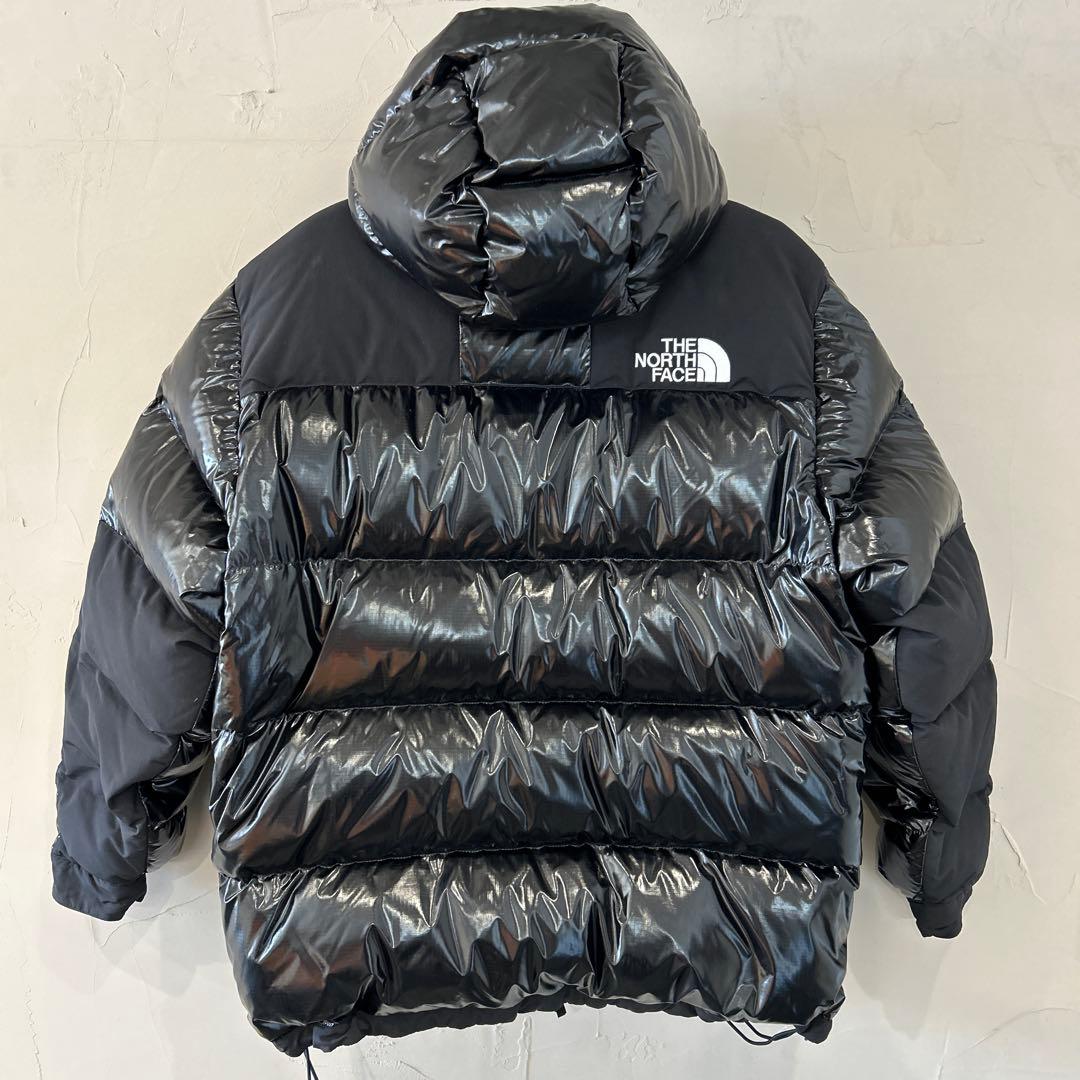 22AW ノースフェイスx シュプリームブラックダウンジャケット コラボ