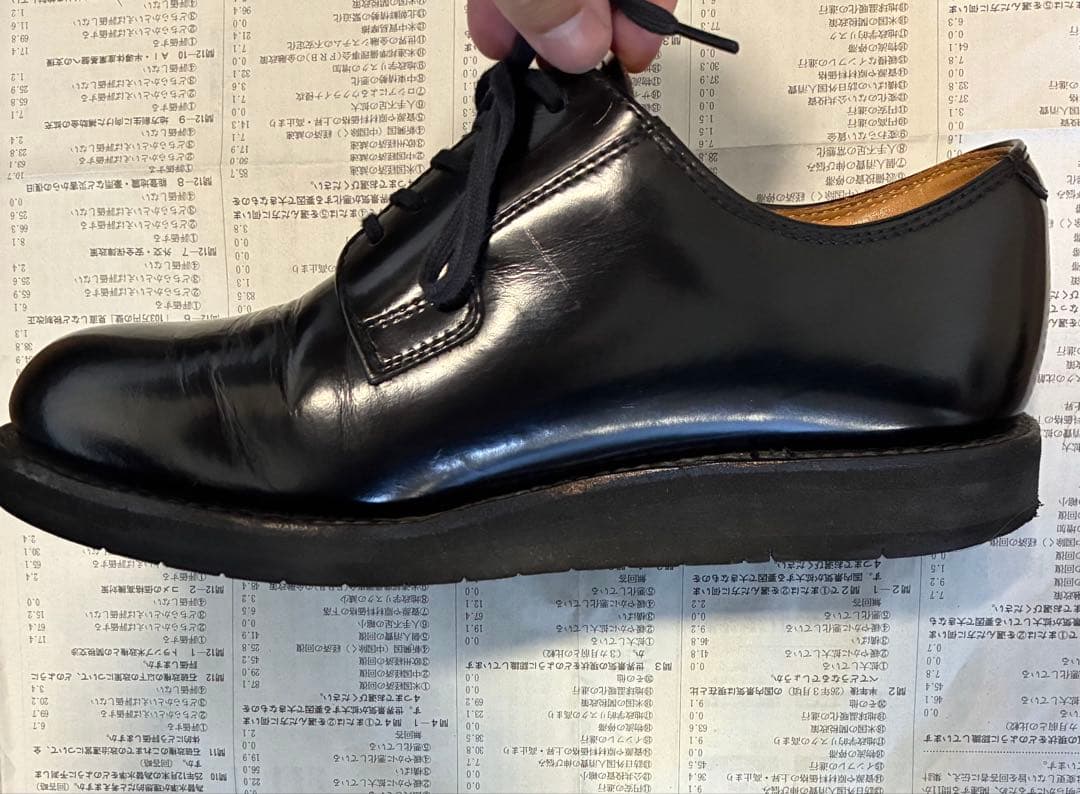 リ*ク様 ダナー ポストマンシューズ D-4300 BLACK 7H 25.5c