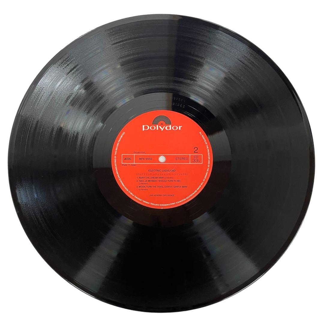 発禁ジャケ日本盤 ジミヘンドリックス エレクトリックレディランド LP2