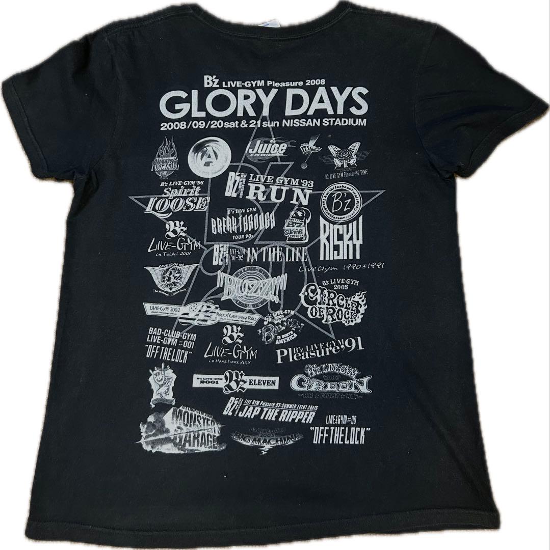 稀少】B'z GLORY DAYS グロリーデイズ ツアーTシャツ Mサイズ - メルカリ