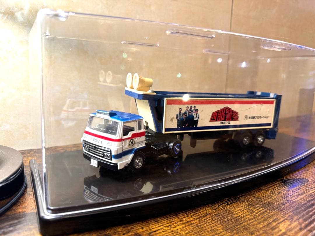 ꕤ୭*ヨネザワ Diapet ダイヤペット 西部警察キャリアカー C-7 積載車 Yahoo!オークション - ダイヤペット 西部警察 キャリアカー