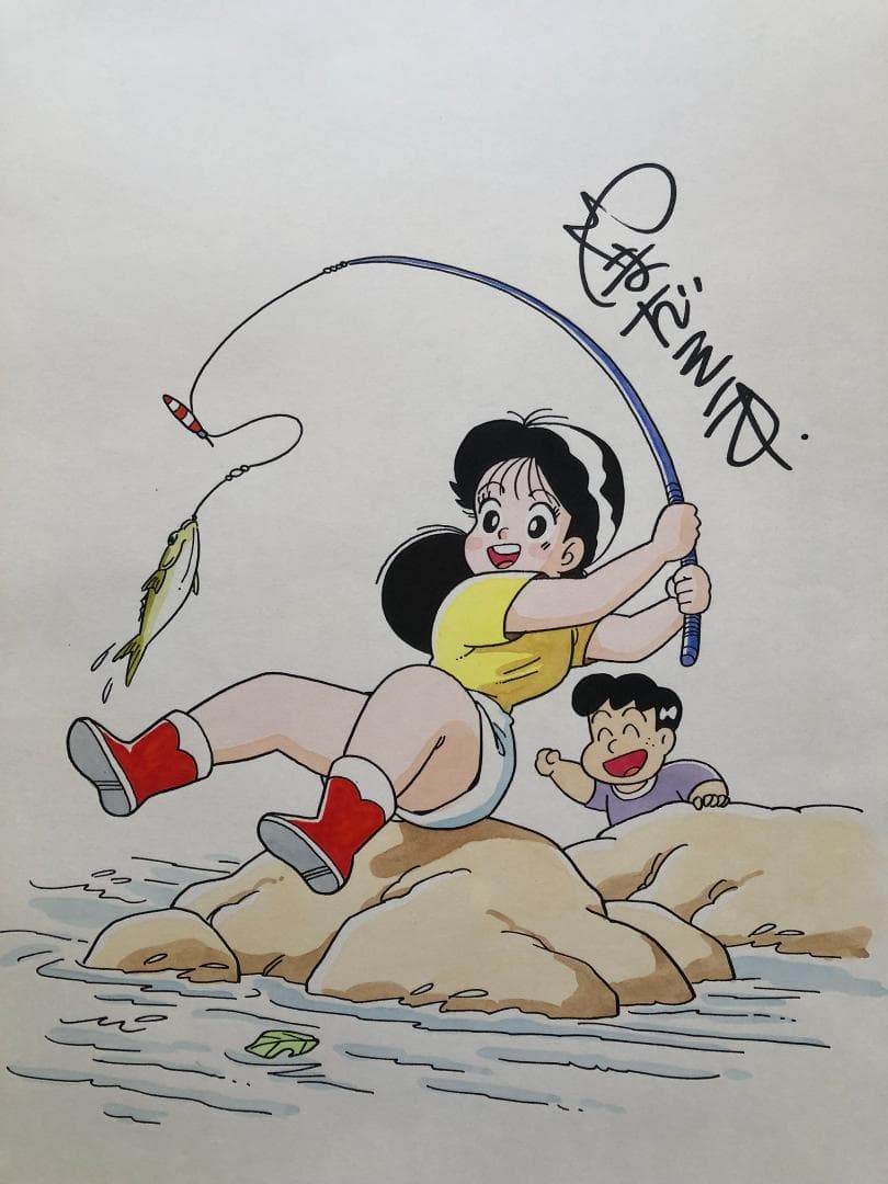 Jさん専用「あこがれ先生ション」連載時の生原稿③