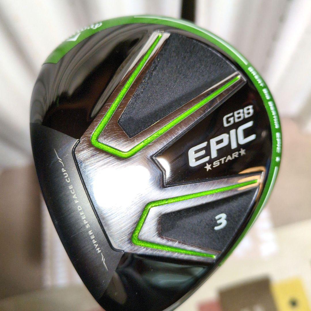 GBB EPIC STAR 3 《レフティ》フェアウェイウッド