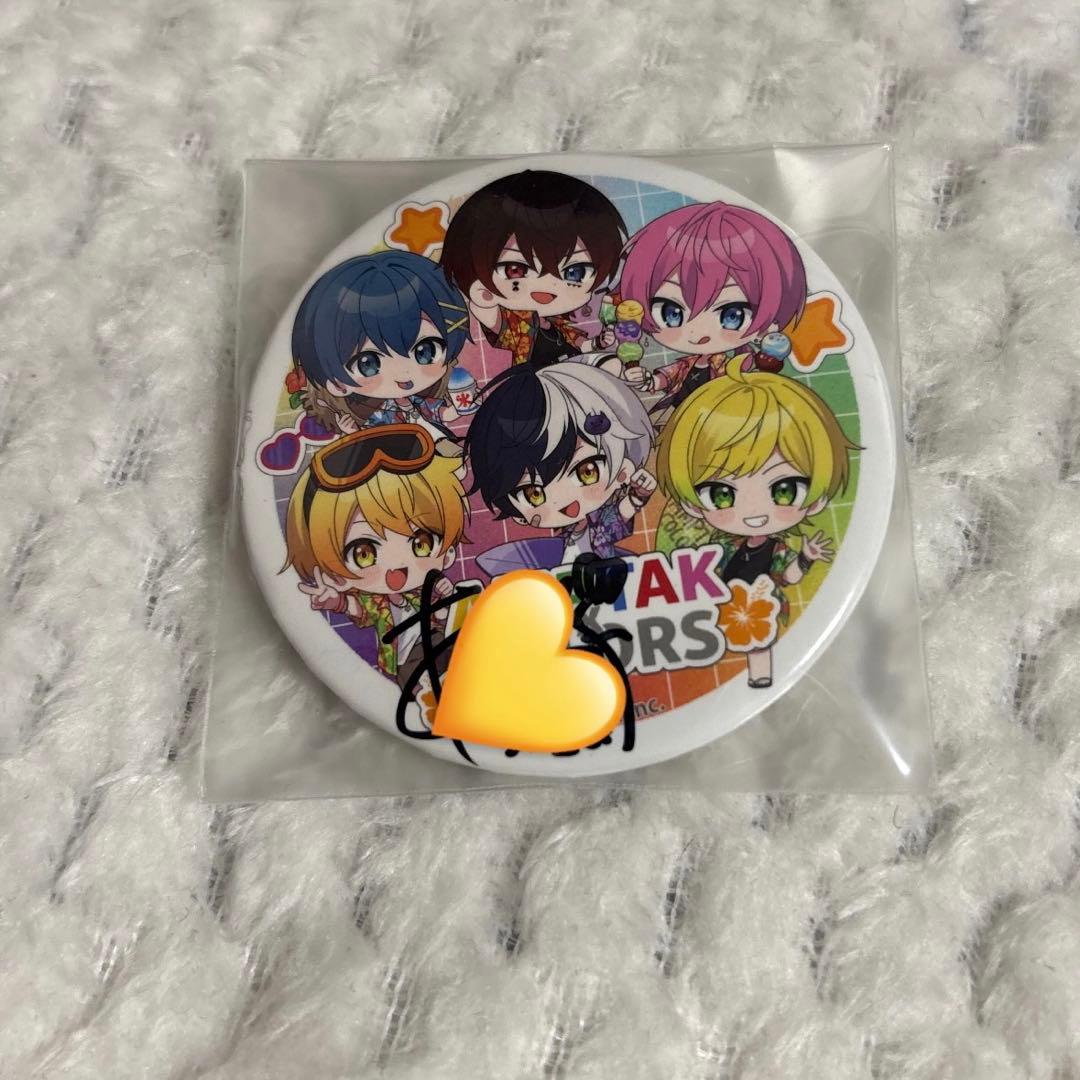 AMPTAK×COLORS あっきぃ 缶バッジ サイン入り - メルカリ