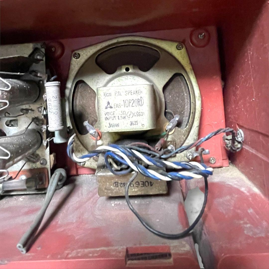 昭和レトロ 1963年 ナショナル パナソニック RE-250 真空管ラジオ