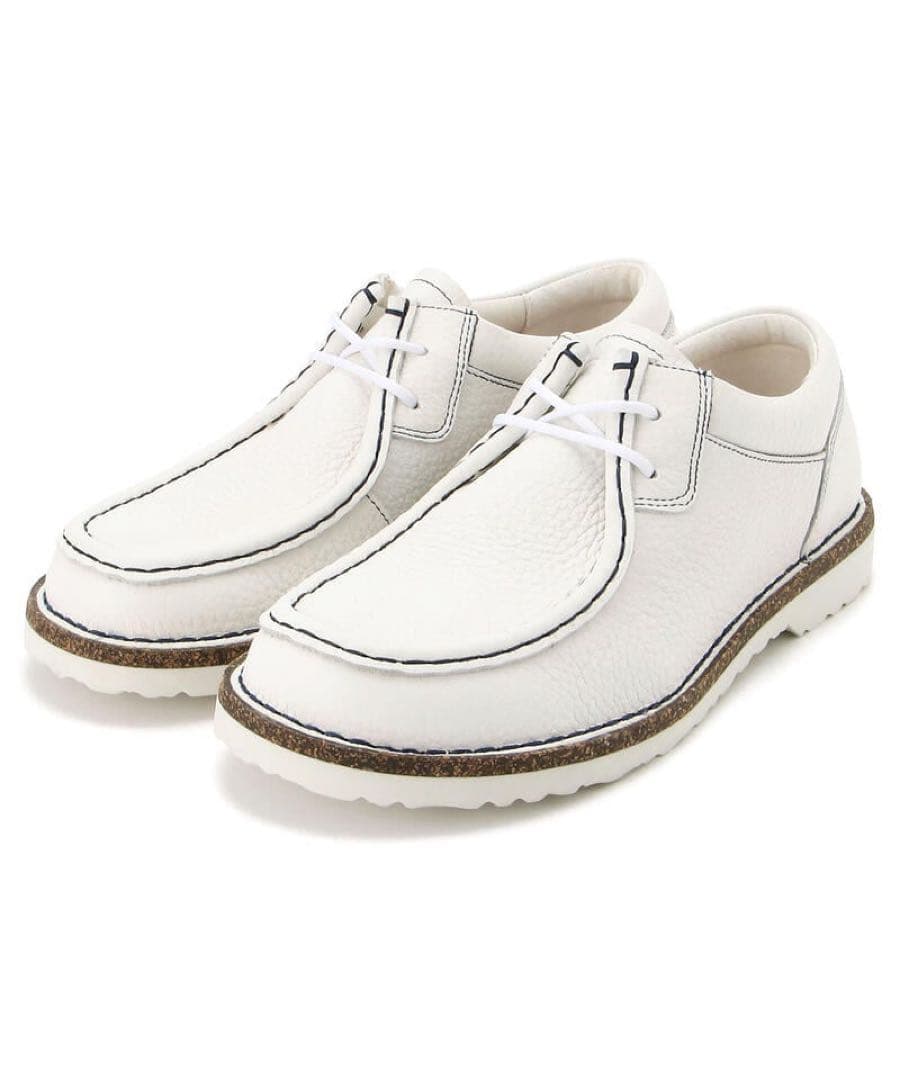 ビルケンシュトック パサデナ ホワイト 40 革靴 ギルフォード