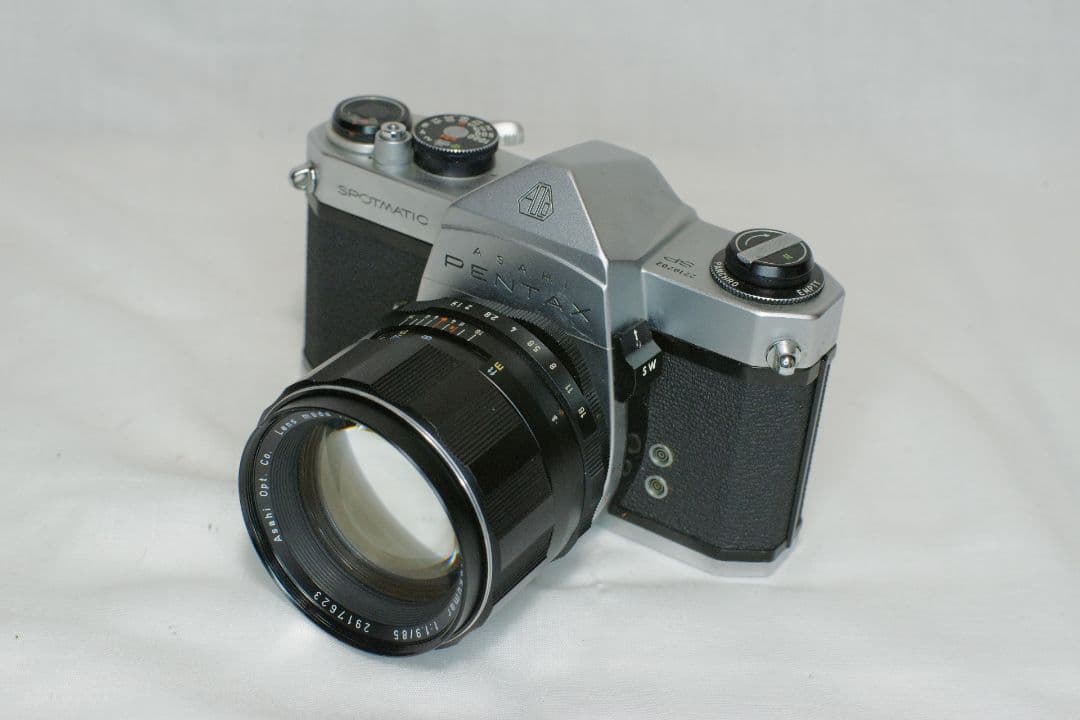 PENTAX 85mm f1.9 スーパータクマー アサペンSPボディ