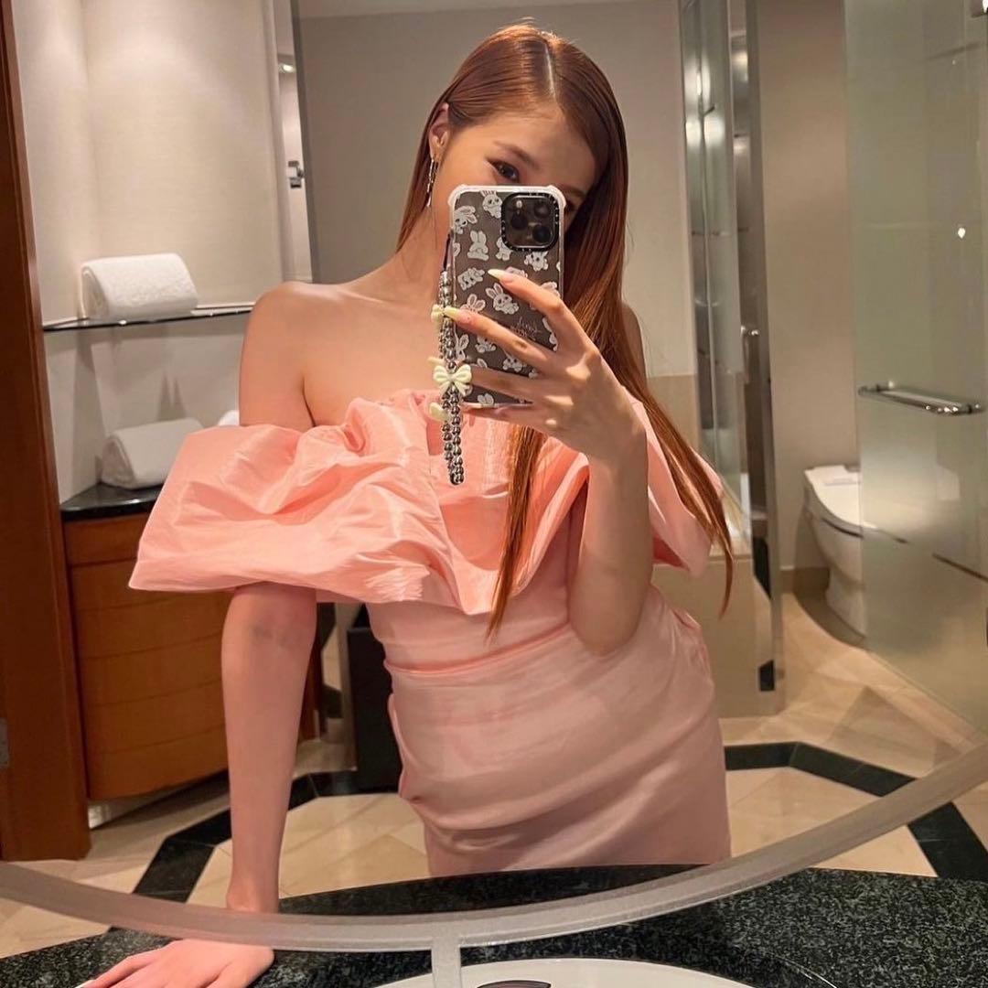 せいらちゃん使用＊StringTing 携帯ストラップ シルバー リボン - メルカリ