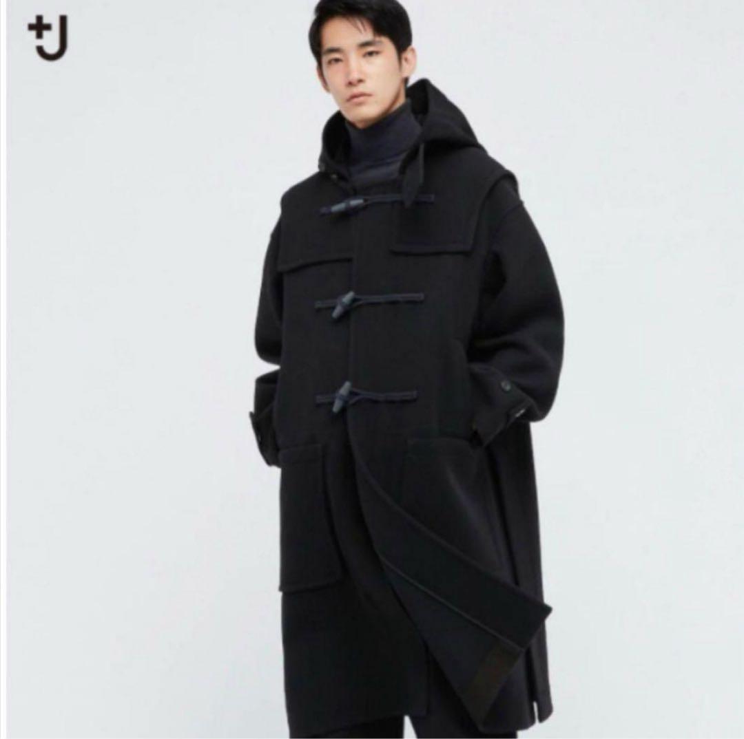 ＋J UNIQLO ユニクロ ユニセックス ダッフルコート 完売 ネイビー S