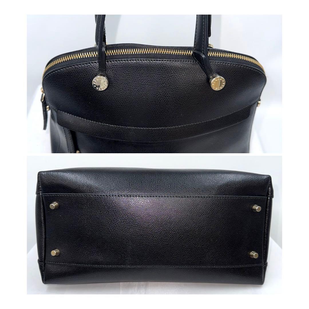 ✨美品✨FURLA フルラ パイパー 2WAY サイズM相当 ブラック - メルカリ