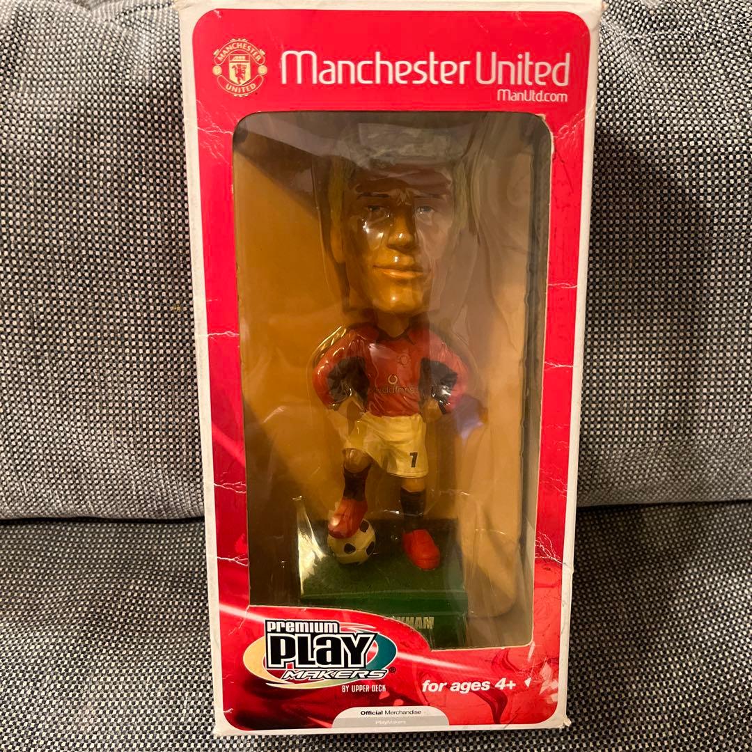 デビッド・ベッカム ボブルヘッド 首振り 箱入り マンチェスター