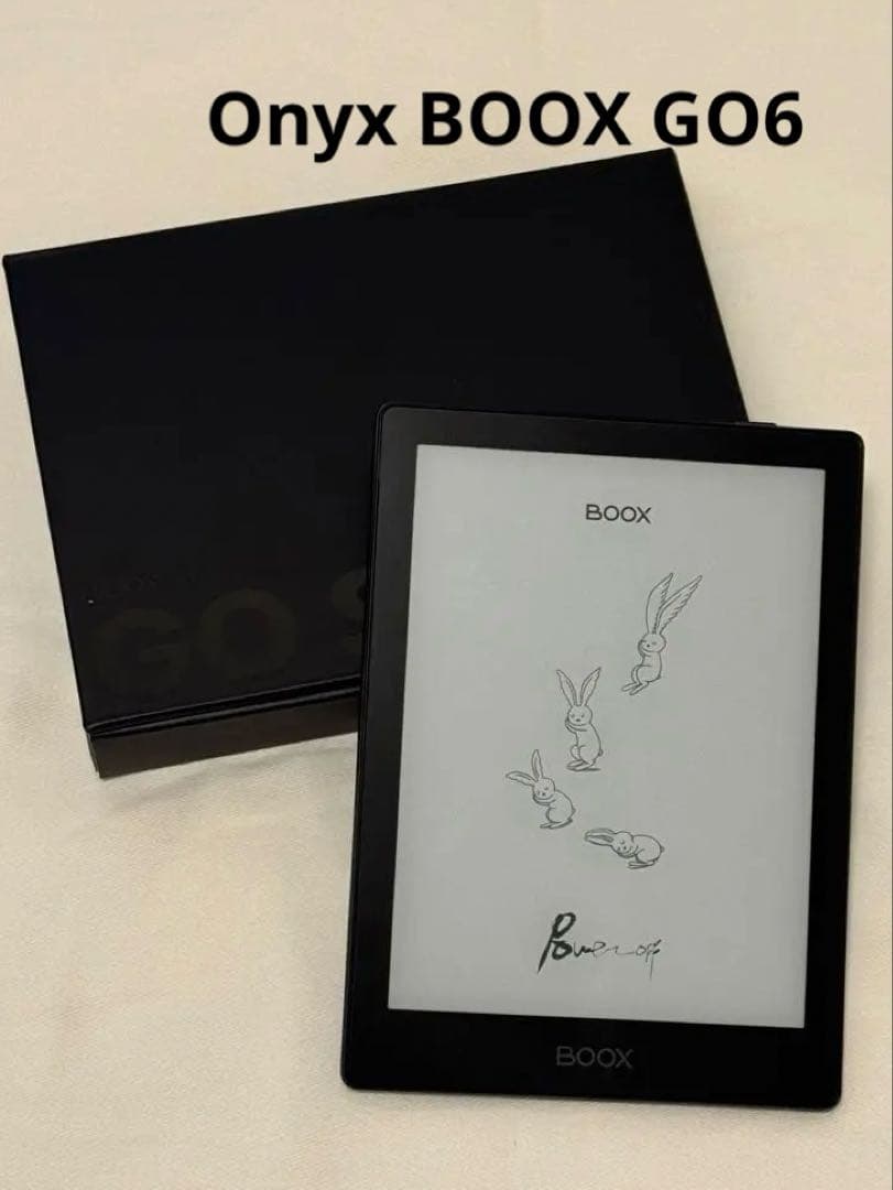 Onyx BOOX GO 6 電子書籍リーダー本体 箱付き ONYX BOOX Go 6 EReader :: ONYX BOOX electronic books