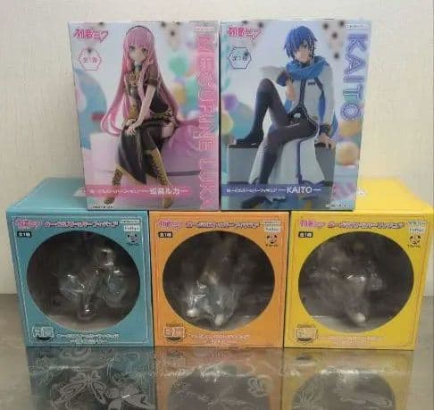 初音ミク ぬーどるストッパー セット 鏡音レン リン 巡音ルカ KAITO フリューくじ 初音ミク ぬーどるストッパーフィギュア』3月8日より