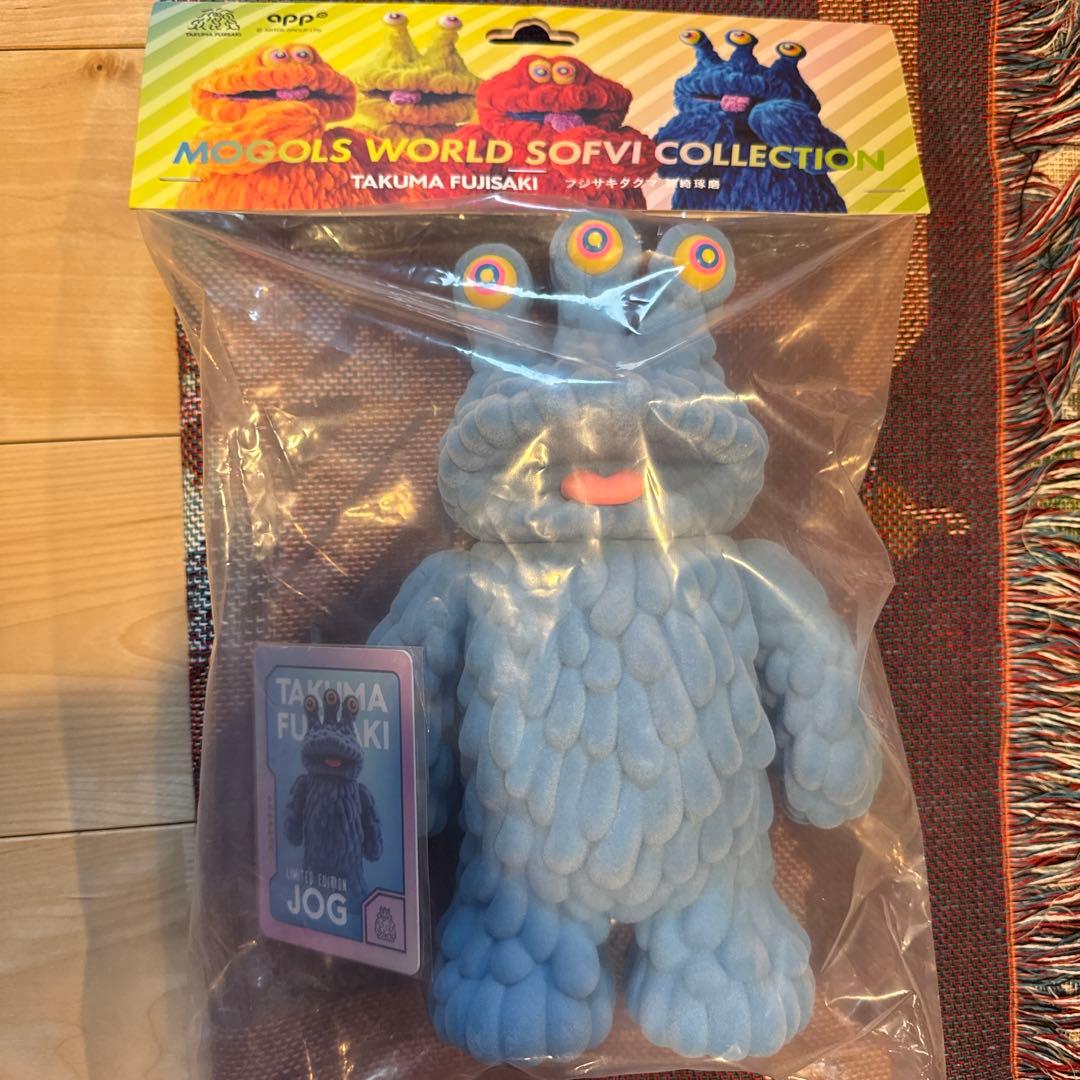 フジサキタクマ　モールミュータント　ソフビ JOG アートディレクター・フジサキタクマ×ケンエレファント『モール