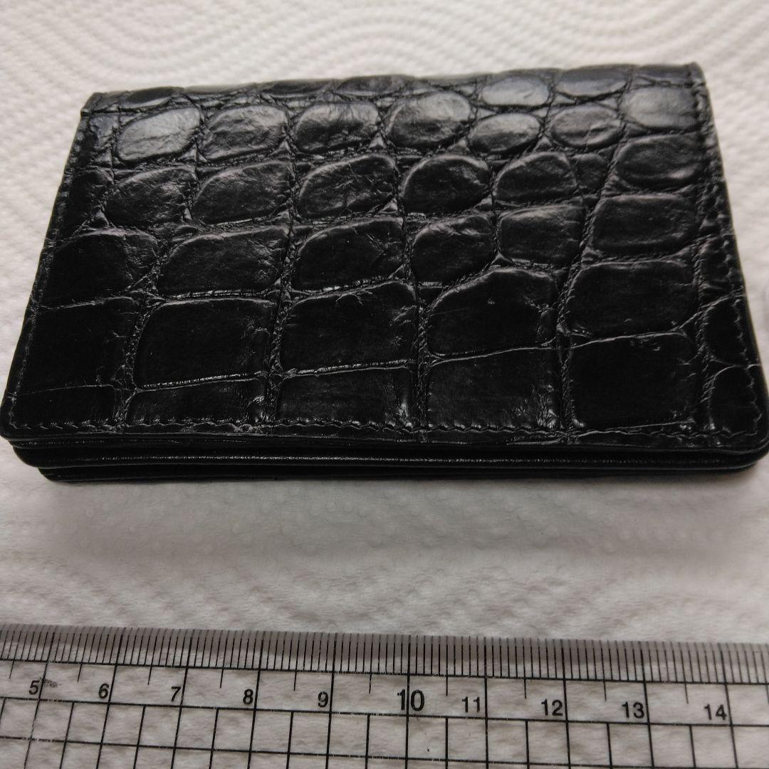池田工芸日本最大のクロコダイル専門店が贈るCrocodile Cardcase