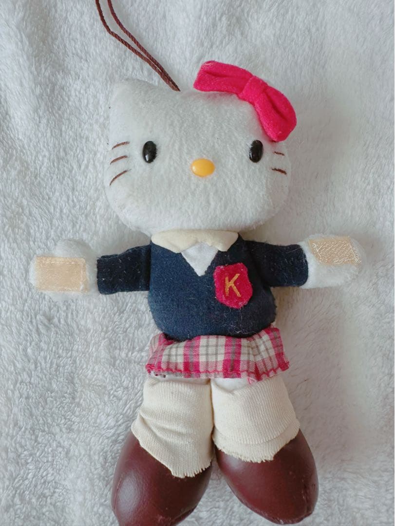 サンリオ ハローキティ 足長キティ JKキティ 制服 希少 レア 当時物