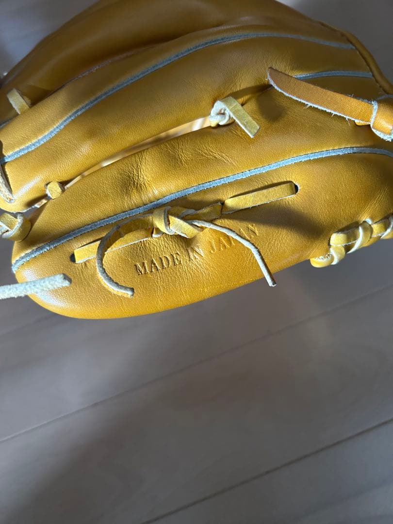 ワールドペガサス 桑田 軟式グローブ イエロー