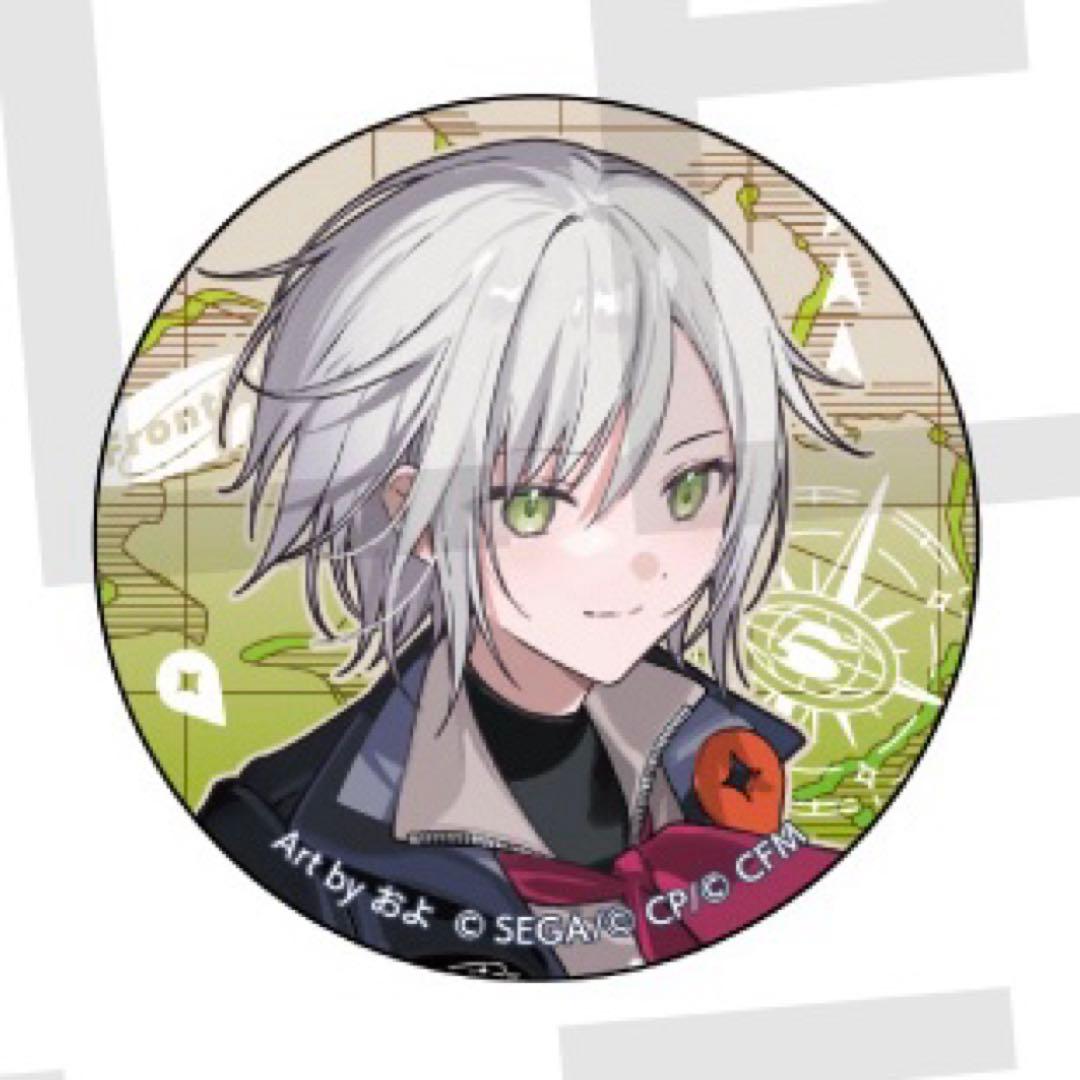 プロセカ 日野森志歩 セカライ5th メタリック缶バッジ - メルカリ