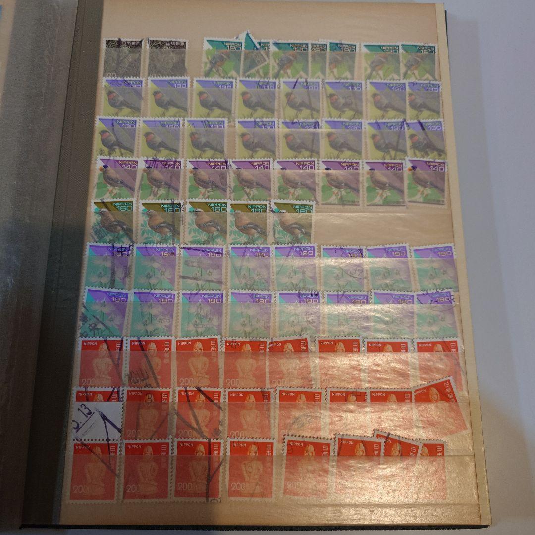 日本 使用済切手 鳥類デザイン多数 79枚まとめ売り　ページ7 使用済み日本記念切手、通常切手鳥シリーズ12枚まとめ売りの通販 by