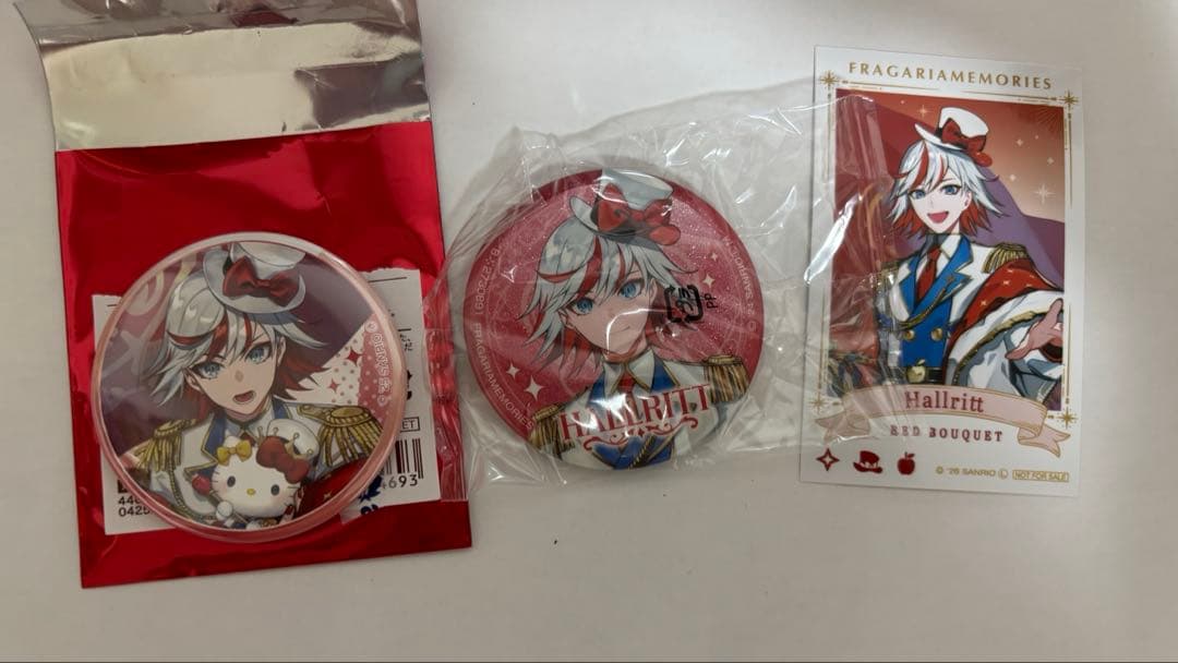 フラガリアメモリーズ フラメモ ハルリット 缶バッジ - メルカリ