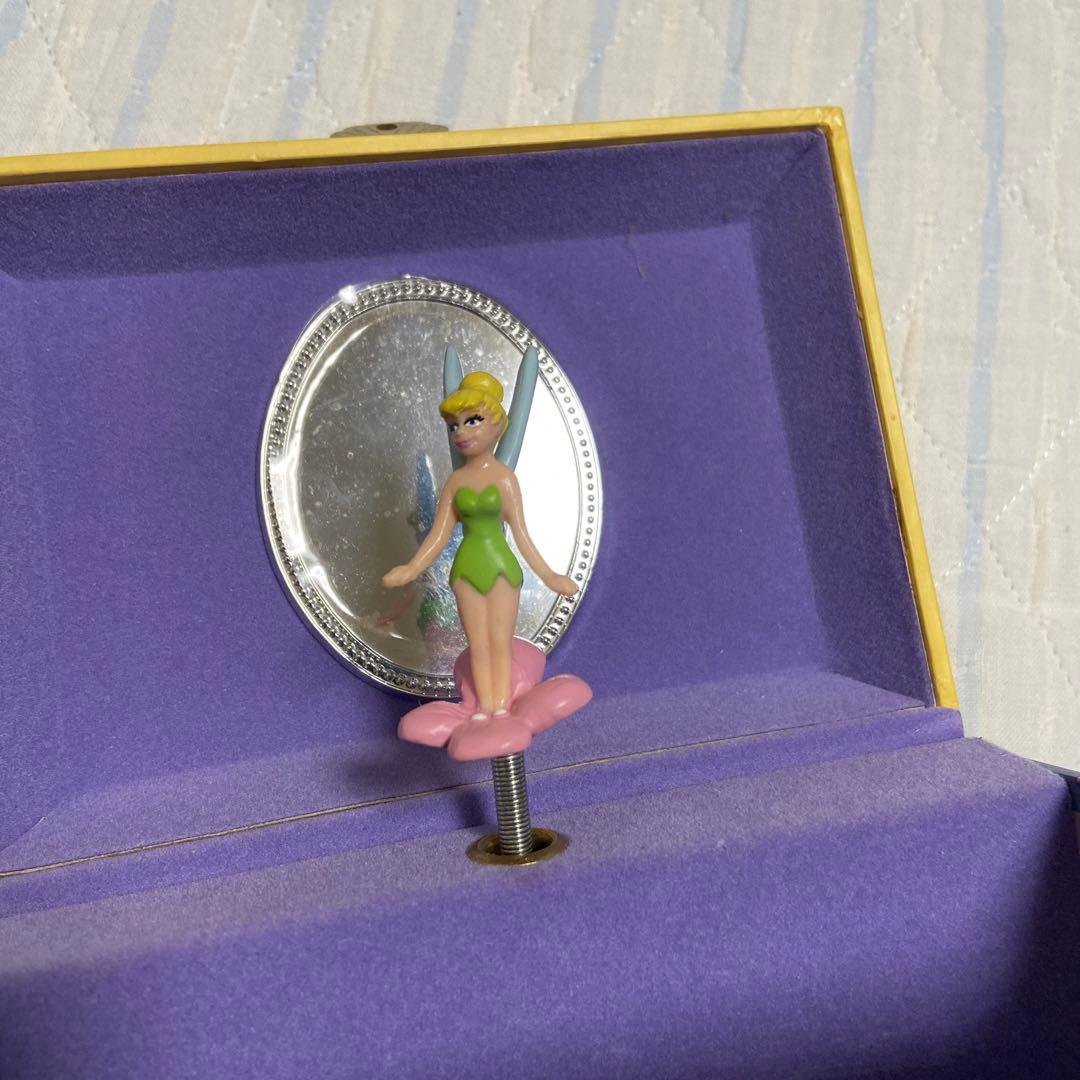 ピーターパン ティンカーベル オルゴール 小物入れ 宝物箱 ディズニー