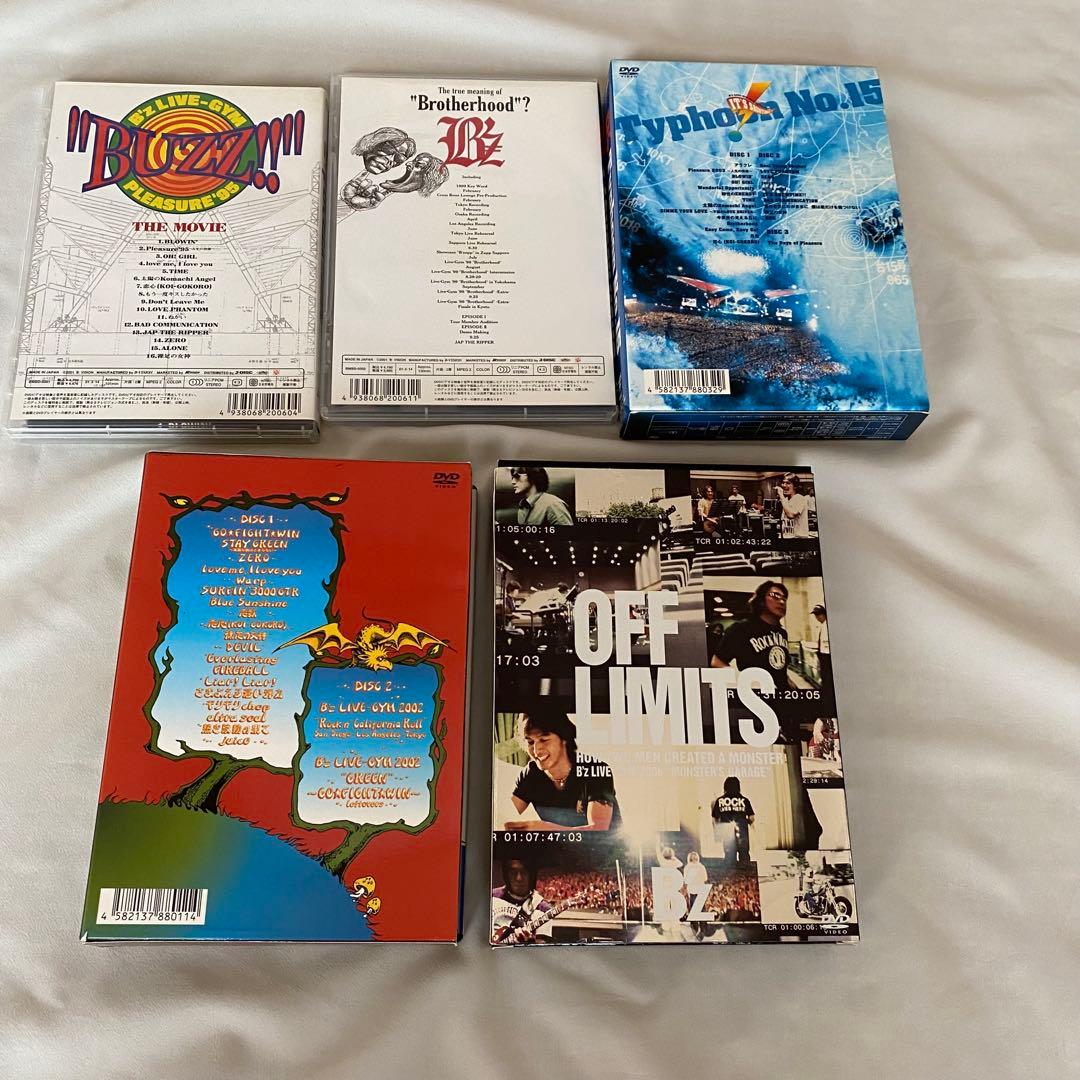 《2/6まで》B’z DVD 10点まとめ売り