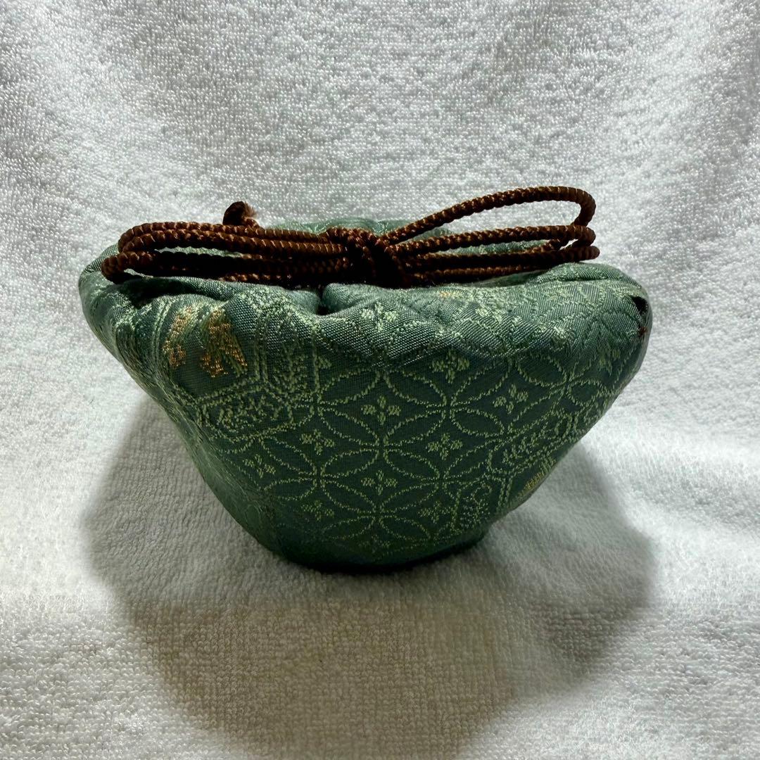 遠州流 茶道具 仕覆 茶碗用 紅心錦 緑 深緑 【匿名配送】 - メルカリ