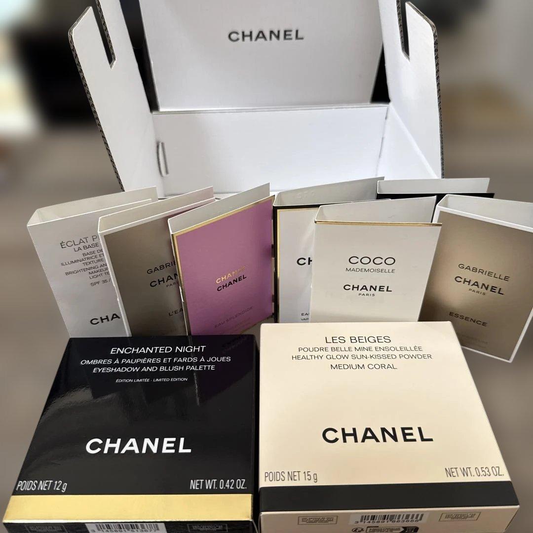 シャネル　アイシャドウ チークカラー フェイスパウダー おまけ付 シャネル】のラベンダーチークで儚げ透明感が手に入る！【秋の新作