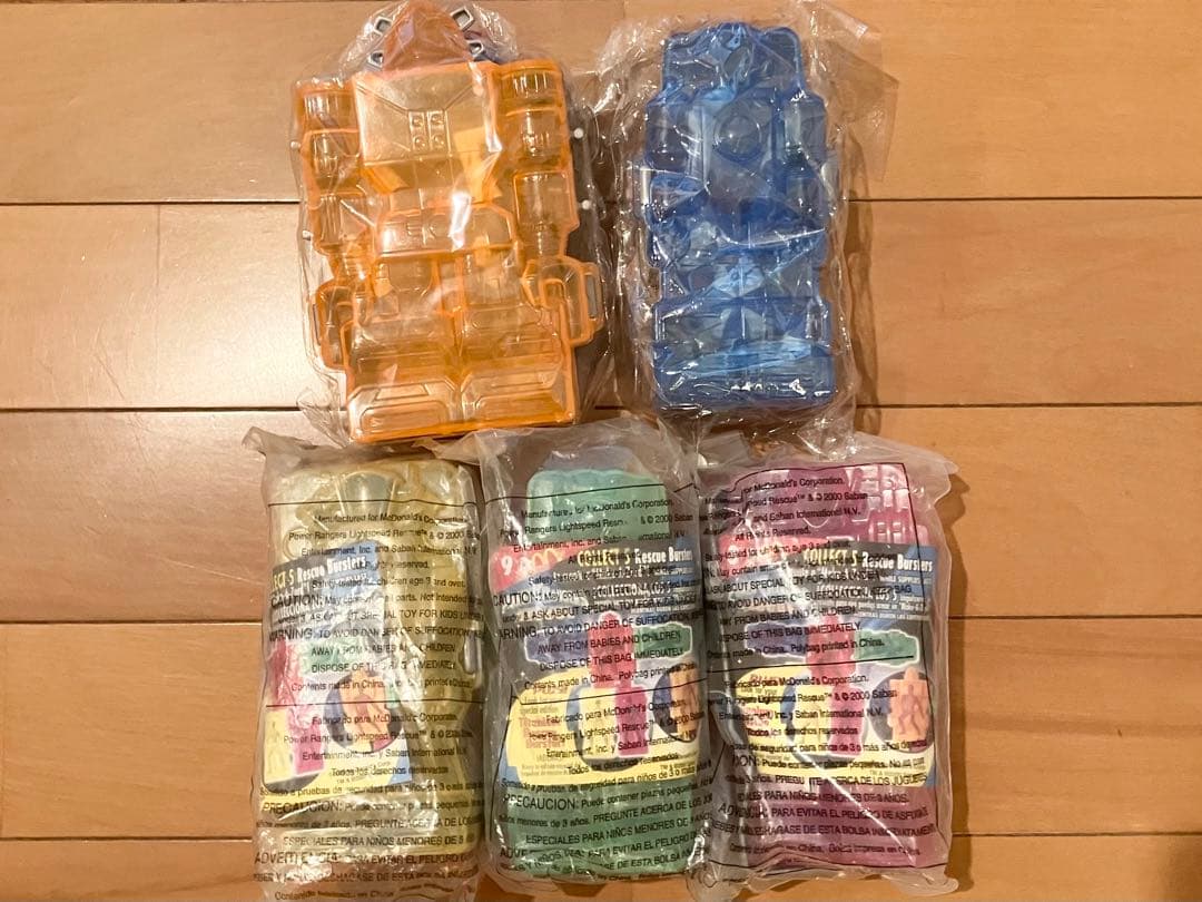 パワーレンジャーライトスピードレスキュー マクドナルド ハッピーミールトイ パワーレンジャー・ライトスピードレスキュー（2000年） POWER RANGERS