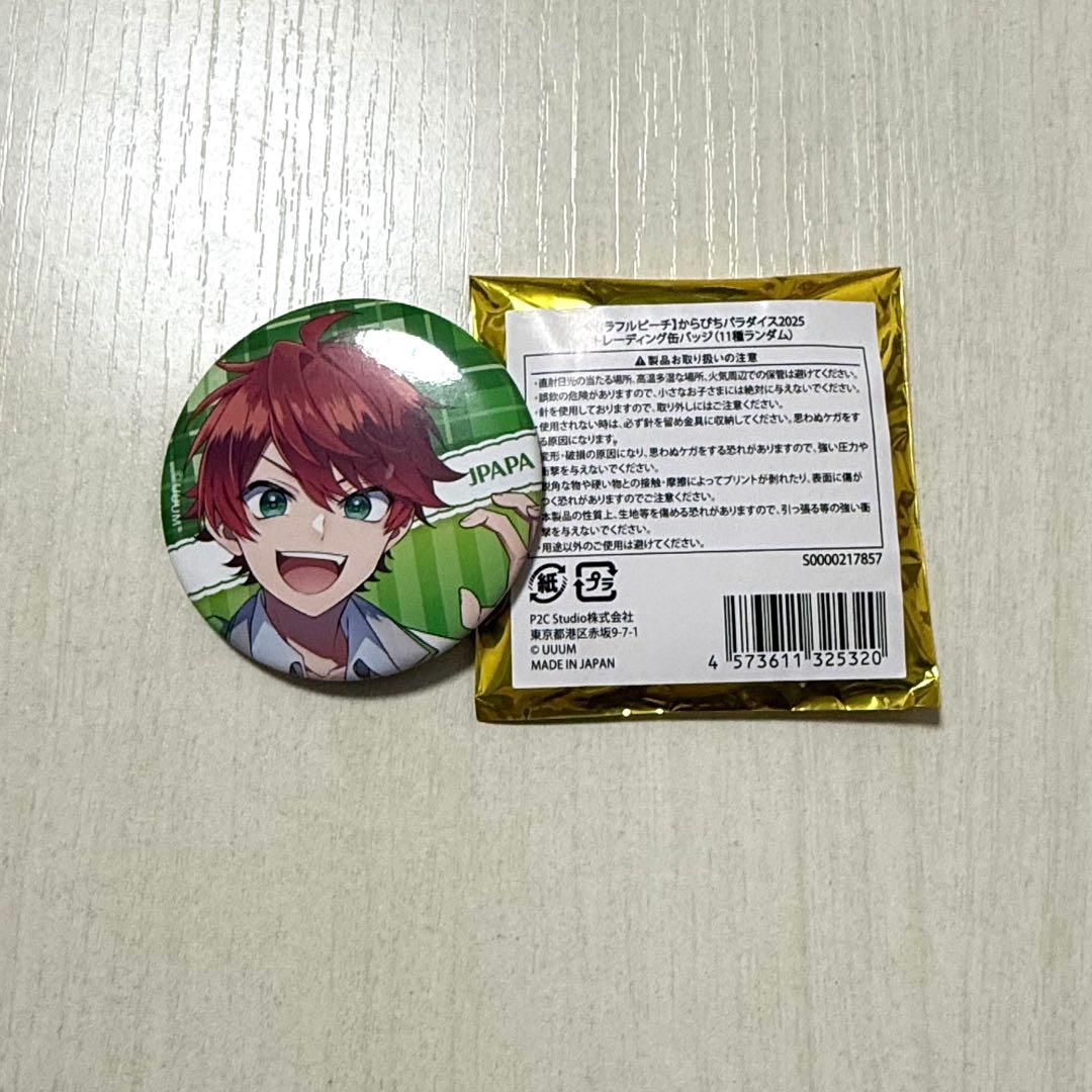 カラフルピーチ からぴち じゃぱぱ からぴちパラダイス2025 缶バッジ