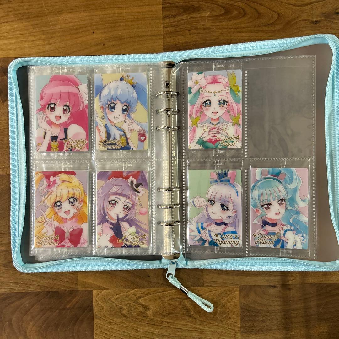 プリキュアカードウエハース11全27種コンプセット ⭐︎カード収納