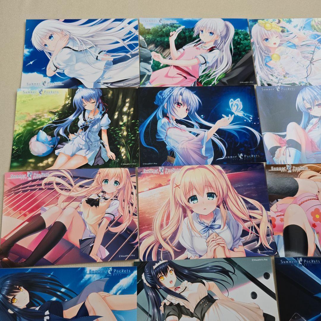 希少 summer pockets ローソンプリント L判 2018年 - メルカリ