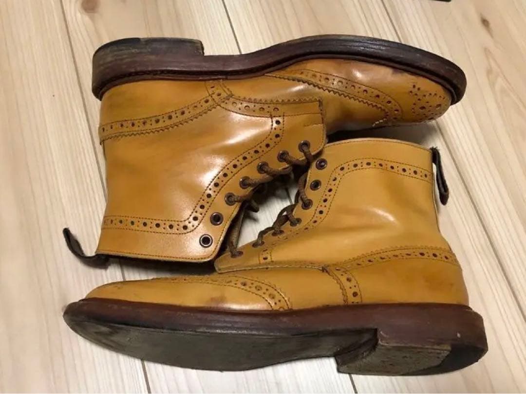 【中古】Tricker’s カントリーブーツ　UK8（26.5cm）M5634
