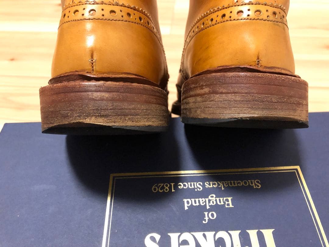 【中古】Tricker’s カントリーブーツ　UK8（26.5cm）M5634