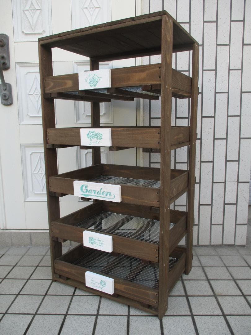 5段トレー 多肉棚 プランター スタンド 多肉植物棚 ラック 韓国苗