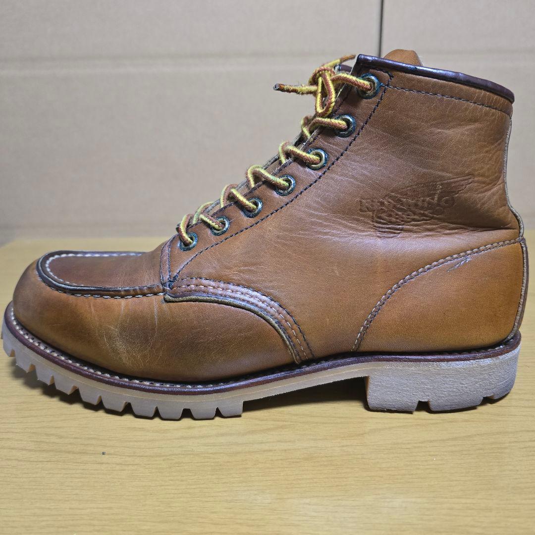 REDWING 875 8.5D ビブラム #100 ハニー レッドウィング