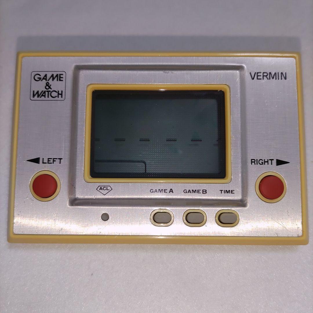 ゲーム&ウォッチ　バーミン【液もれなし】