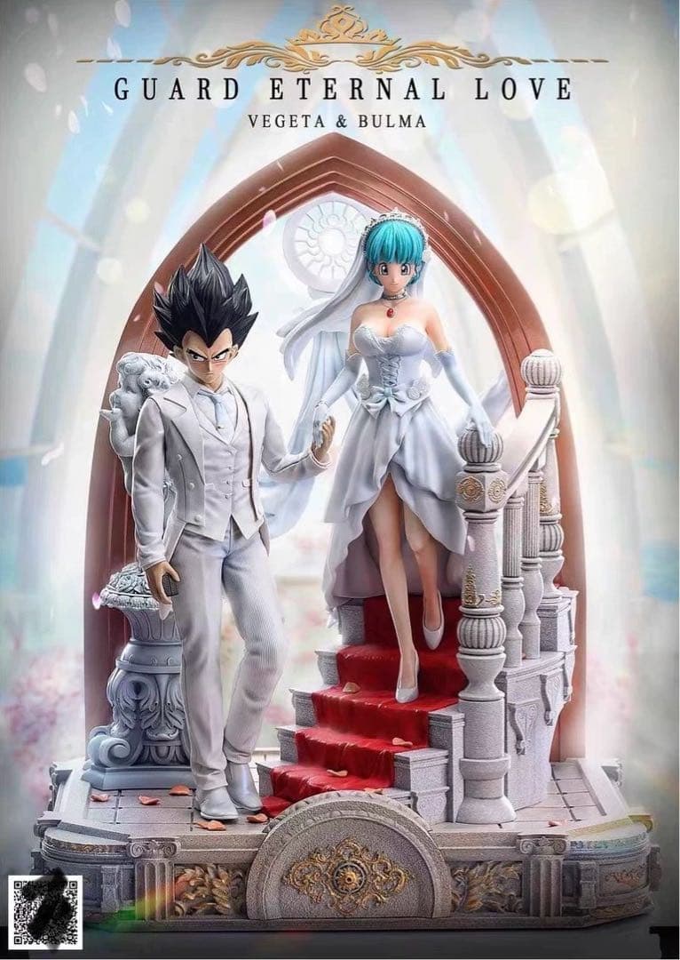 ベジータ＆ブルマ 結婚 ドラゴンボール フィギュア ガレージキット1