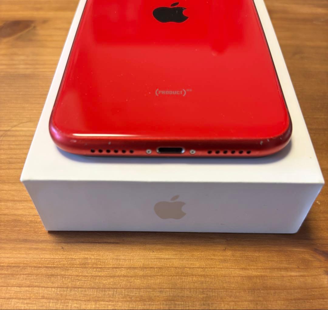訳あり iPhone11 64g SIMフリー RED バッテリー82% - メルカリ
