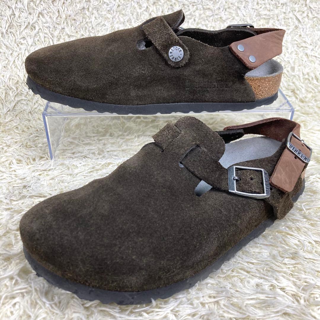 『美品』ビルケンシュトック トキオ 2 サボサンダル ベルト スエード　別注 ビルケンシュトック トキオ2 スエード レディース (サンダル・ミュール