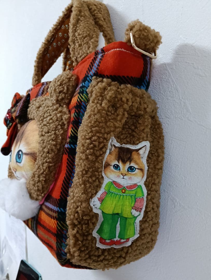 さ*ー様 コヤンイサムチョン ボリーちゃん ギャザーポケット付きトート